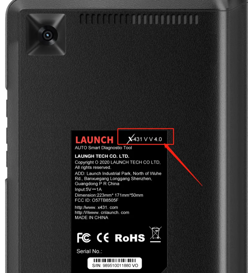 Оригинальный Новый 8,0 дюймовый ЖК-дисплей для 2021 Старт X431 V V4.0 ЖК-дисплей Дисплей кодирующий преобразователь сенсорного экрана в сборе (art.: 3920b64db90f2) - 3920b64db90f2