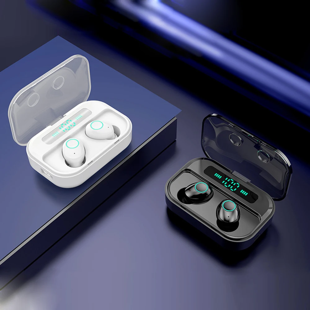 Беспроводные наушники Newmsnr M7 с поддержкой Bluetooth 5 0 и ЖК дисплеем|Наушники