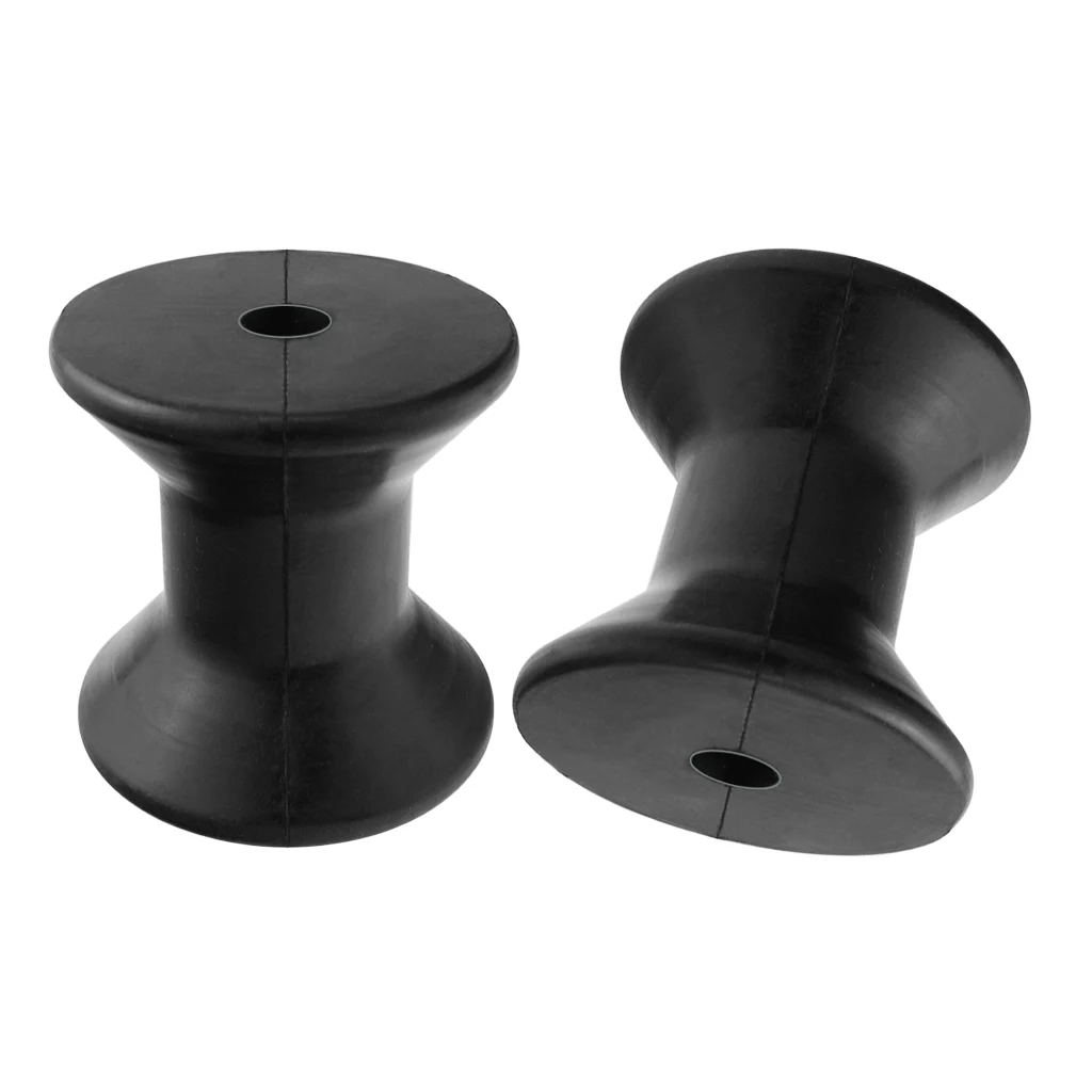 2 шт. высокое качество анти-УФ 3 дюйма лук стоп ролик лодка яхта аксессуары |