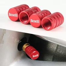 With Logo For BENELLI TNT 125 TNT135 Jinpeng 502 TRK502 TRK 502X Motorcycle Accessorie Wheel Tire Valve Stem Caps Airtight Cover