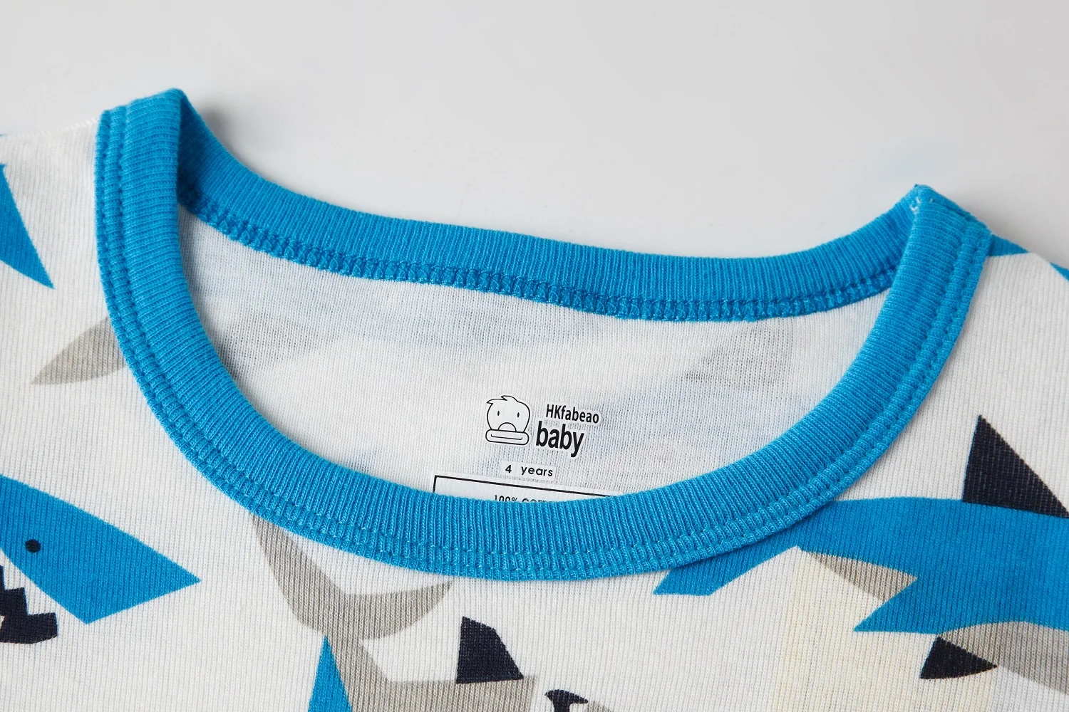 Пижама для мальчиков и девочек хлопковая с длинным рукавом |