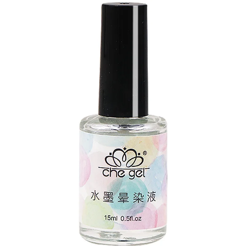 Sale Watercolor Ink High Quality Water Dyeing Gradient 15ML Nail Art Japanese Nails Gel Nail Polish 1PC Marble Pattern