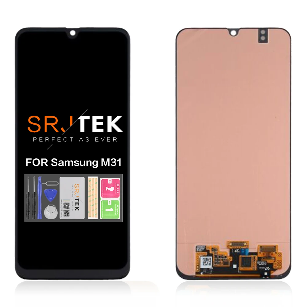 

For Samsung Galaxy M31 LCD Display Touch Digitizer Assembly For Samsung M31 M315 M315F SM-M315F Screen Glass Replacement Parts