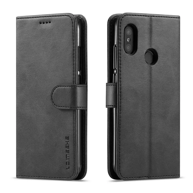 Чехол для телефона Xiaomi Mi A2 Lite чехлы кожаный бумажник Магнитный чехол книжка с