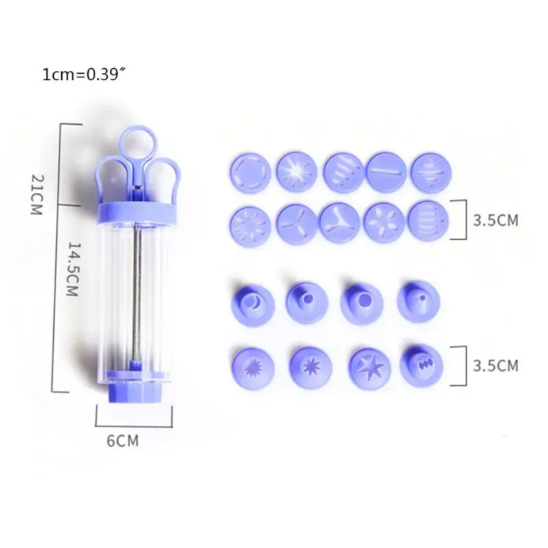 

449C Biscuit Making Pump Cookie Maker Press Machine Cream Cake Decorating Tools Kitchen Mold Baking Tools