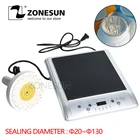 ZONESUN GLF-500L микрокомпьютер ручной электромагнитный индукционный алюминиевый фольгированный Теплоизоляционный аппарат непрерывный индукционный герметик