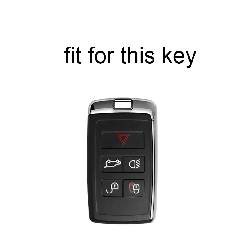 

Leather Car Key Case Cover for Land Rover A9 Range Rover Sport Evoque Freelander 2 Jaguar XE XJ XJL XF C-X16 V12 Guitar