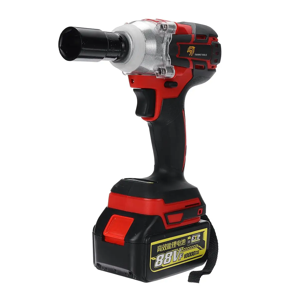 

New 88VF 520N.M Brushless Cordless Electric Impact Wrench Screwdriver Rechargeable Power Tools With 10000mAh Lithium-ion Battery