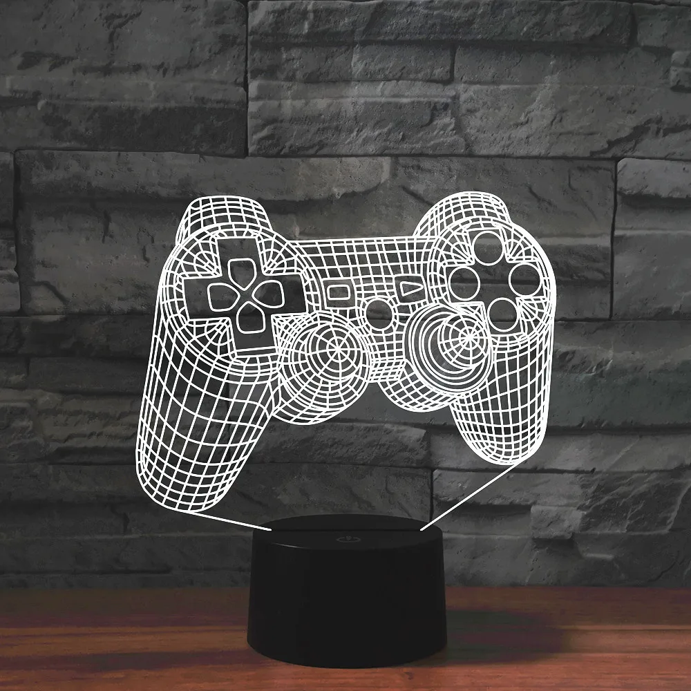 Игровой коврик с 3d иллюзией P4P светодиодный ночсветильник для детей декор