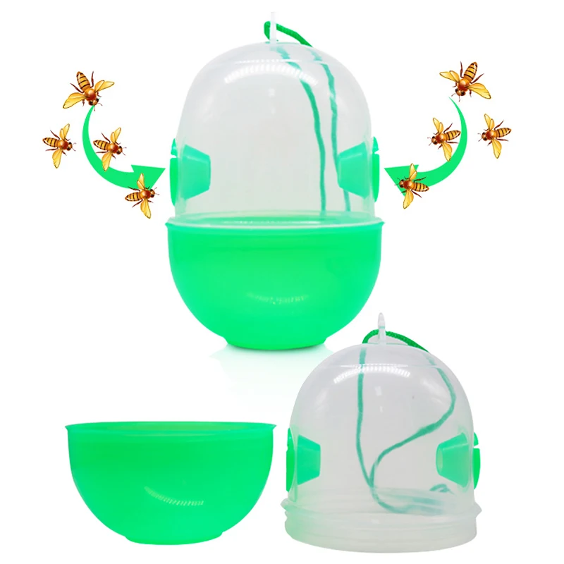 

1 шт. Би ловушка ОСА фрукты пчелки ловушка на открытом воздухе подвесное садовое ловушка сад борьба с вредителями J6A6186