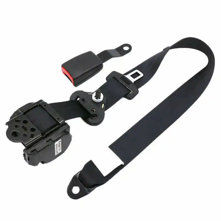 

Universal Self-Winding Shrink 3-Point Seat Belt Lap With Car Seat Belt Adjuster Lock Seat