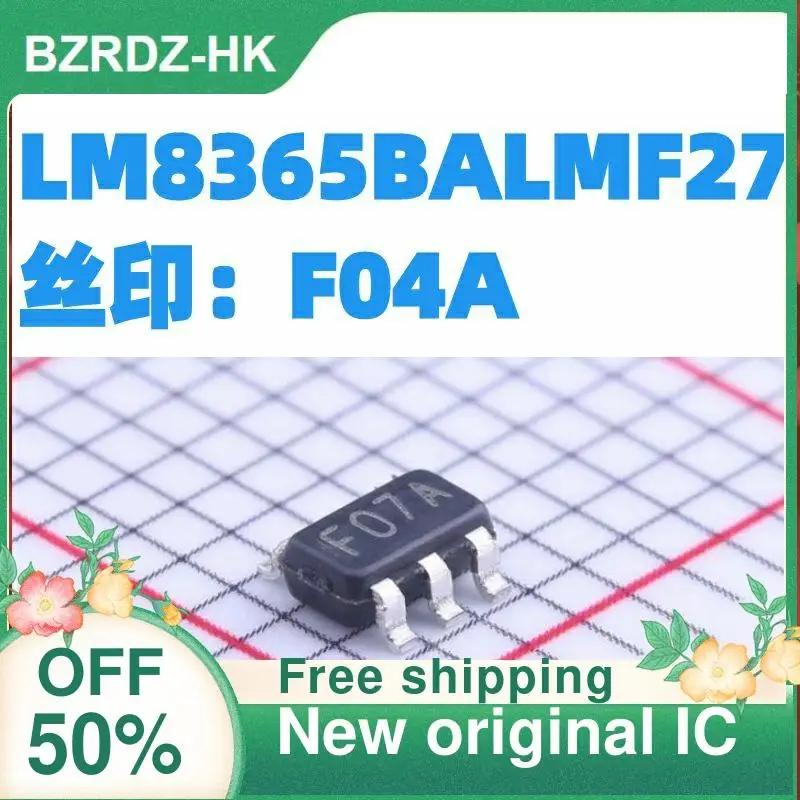 

5 шт./лот LM8365BALMF27 F04A SOT23-5 новый оригинальный IC