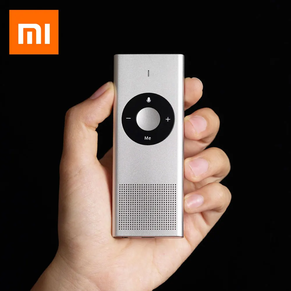 

Переводчик Xiaomi Moyu AI, 14 языков, 7 дней в режиме ожидания, 8 часов непрерывного перевода, переводной двигатель Microsoft для Smart Mi Travel