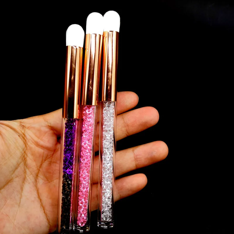 

20pcs/bag Crystal Eyelash Cleaning Brush Cleanser Washing Makeup Brush Eyelash Lash Extensions Applicator