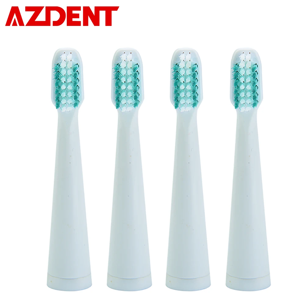Насадки для зубной щетки AZDENT New 4 шт./компл.|toothbrush heads|toothbrush replacement headsset toothbrush |