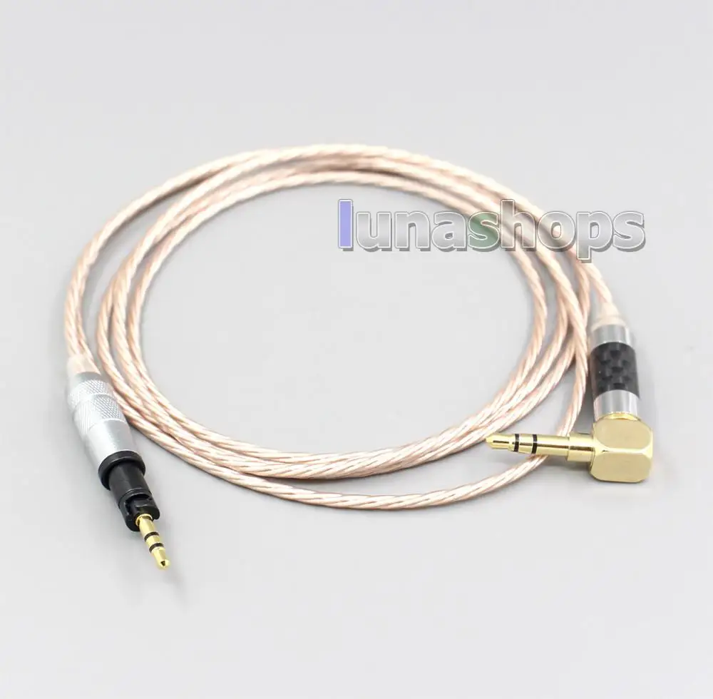 

LN006891 Hi-Res Brown XLR 3.5mm 2.5mm 4.4mm Earphone Cable For Sennheiser Momentum 1.0 2.0 On-Ear Headphones