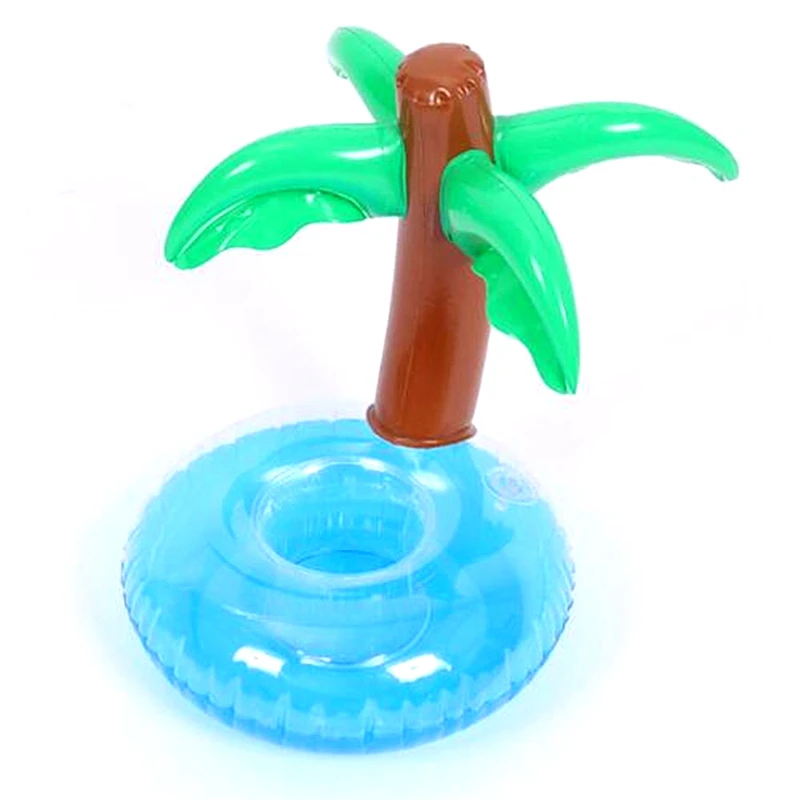 Надувной подстаканник Единорог Фламинго держатель для напитков плавательный бассейн поплавок бассейн игрушки вечерние украшения бар подставки - Цвет: 6
