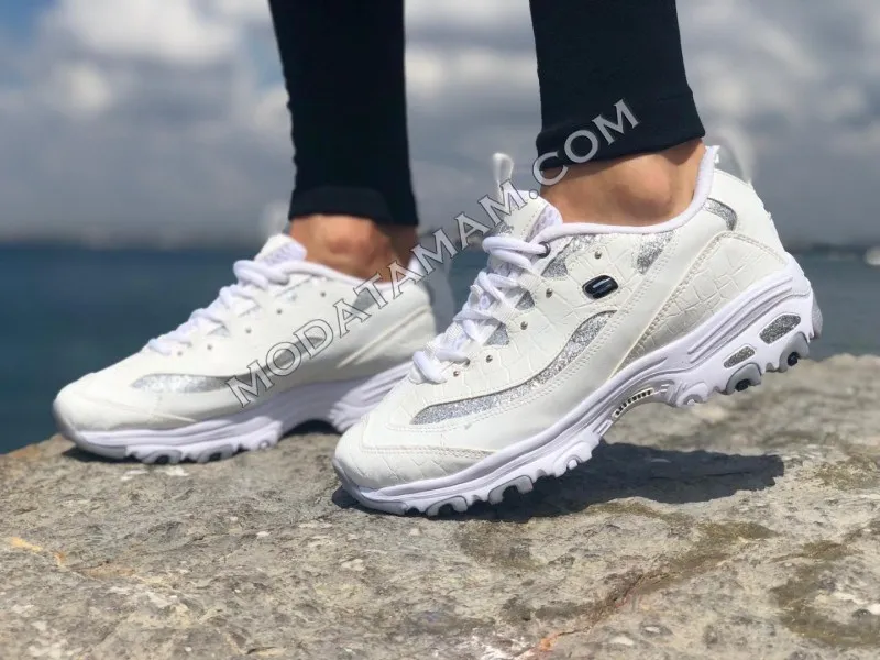 Белый Skechers - Цвет: Белый