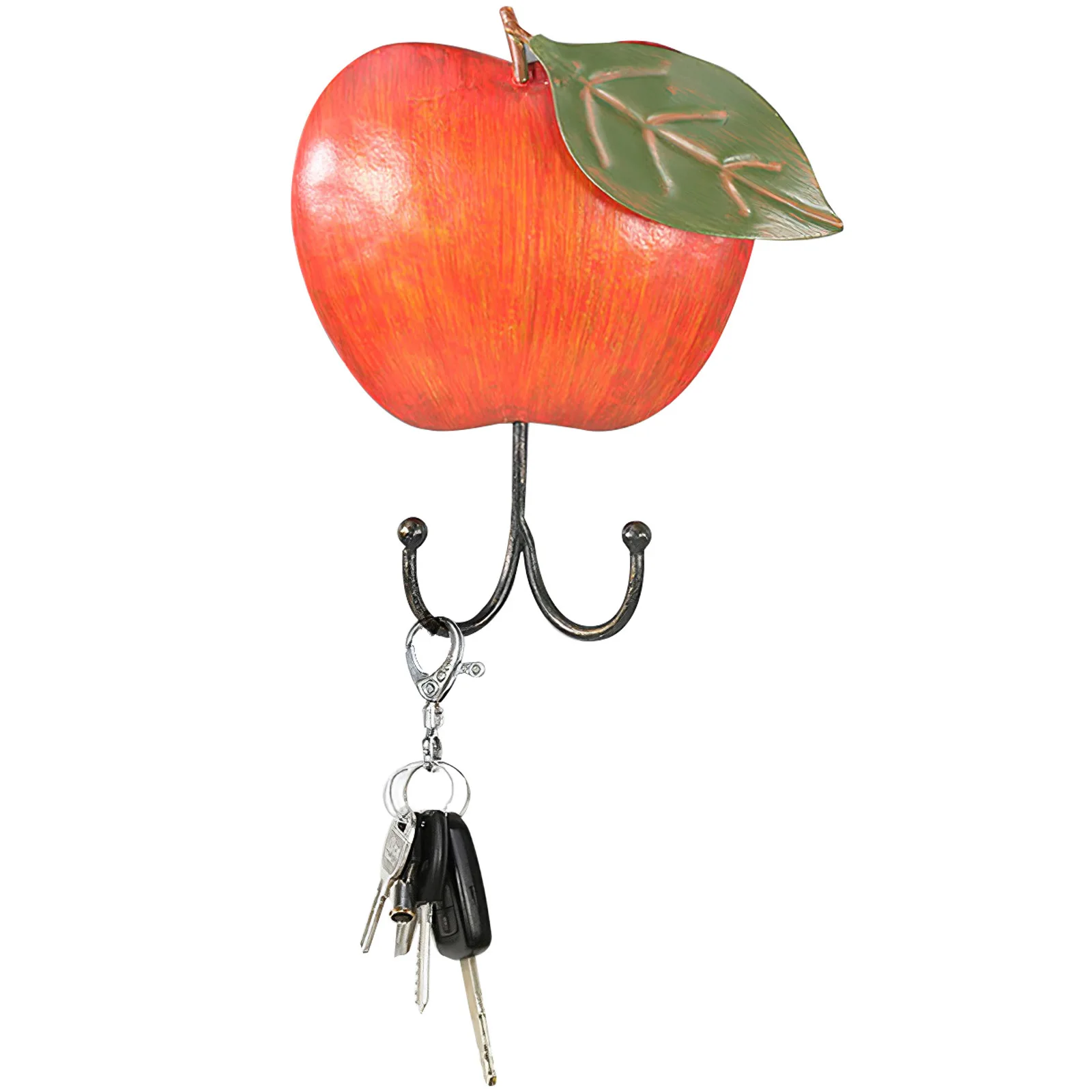 

Настенная бесшовная вешалка для ногтей без гвоздей, крючок для рукоделия, креативная вешалка с крючком для яблока, для спальни, ткань для хр...