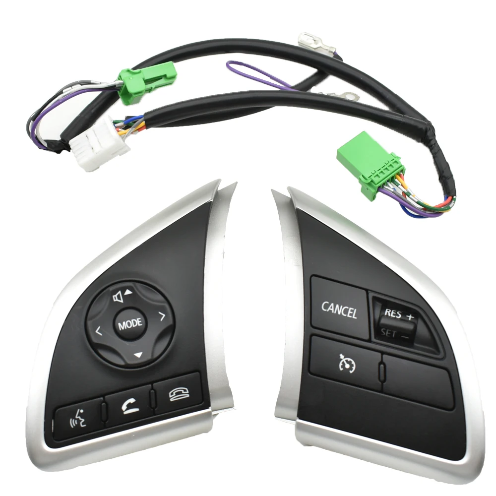 Steering Wheel Audio Volume Cruise Control Switch Button with Cable For Mitsubishi ASX 2013 2014 2016 Space Star 2013-2015 | Автомобили и