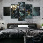 Игровой постер с сентинелем ренгаром, Лол, Лига Легенд, Настенная картина для декора гостиной, наклейка на стену, хороший подарок