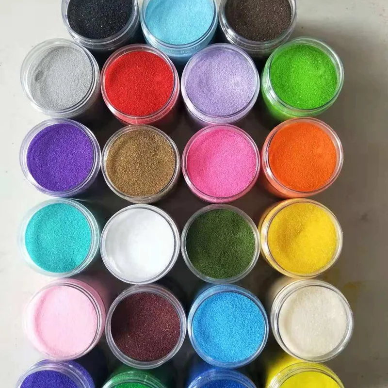 

500 г волшебный песок игрушка динамическая глина образование цветное украшение цветной песок мелкий песок живопись детские игрушки цветной окрашенный песок