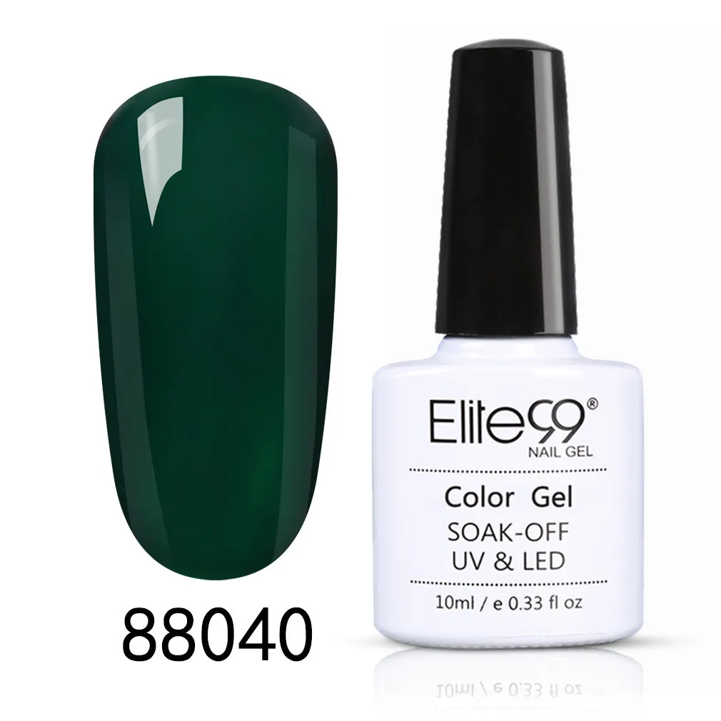 88040 Elite99 10 мл сменный Гель-лак для нейл-арта мрамор Halo эффект гель Перманентный лак для ногтей замачиваемый маникюрный гель для ногтей лак - Цвет: 88040