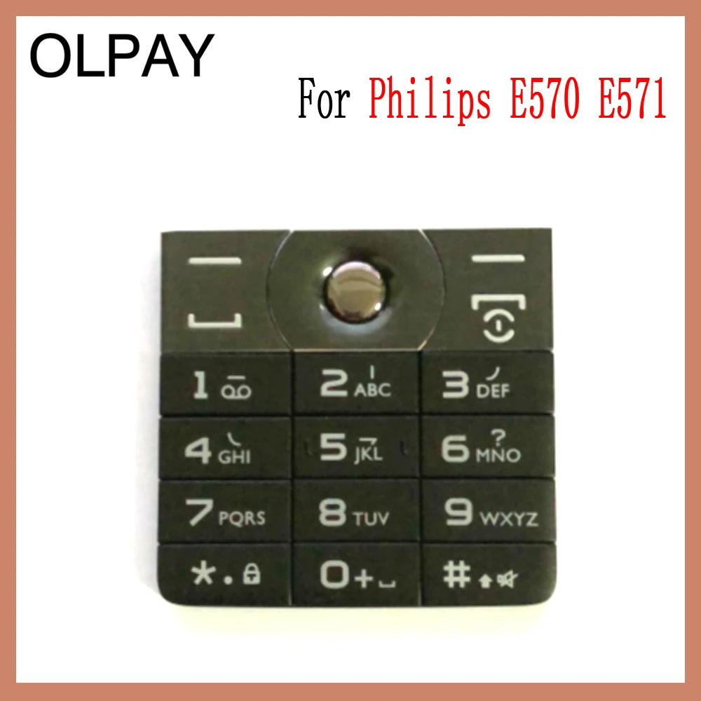 Для Philips E570 E571 CTE570 мобильный телефон клавиатура для Philips E570 E571 CTE570 мобильный телефон