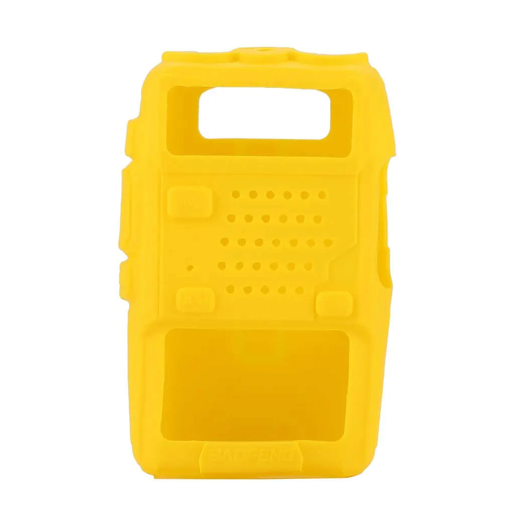 Силиконовый резиновый чехол для Walkie Talkie защитный BAOFENG UV 5R двухстороннее радио F8 +