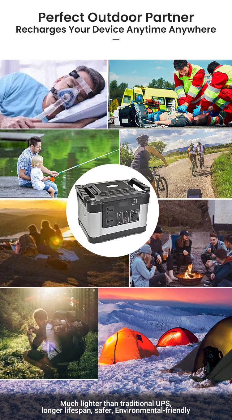 

2000 Peak Watt USB Output Off-grid Power Supply portable home backup charger for CPAP