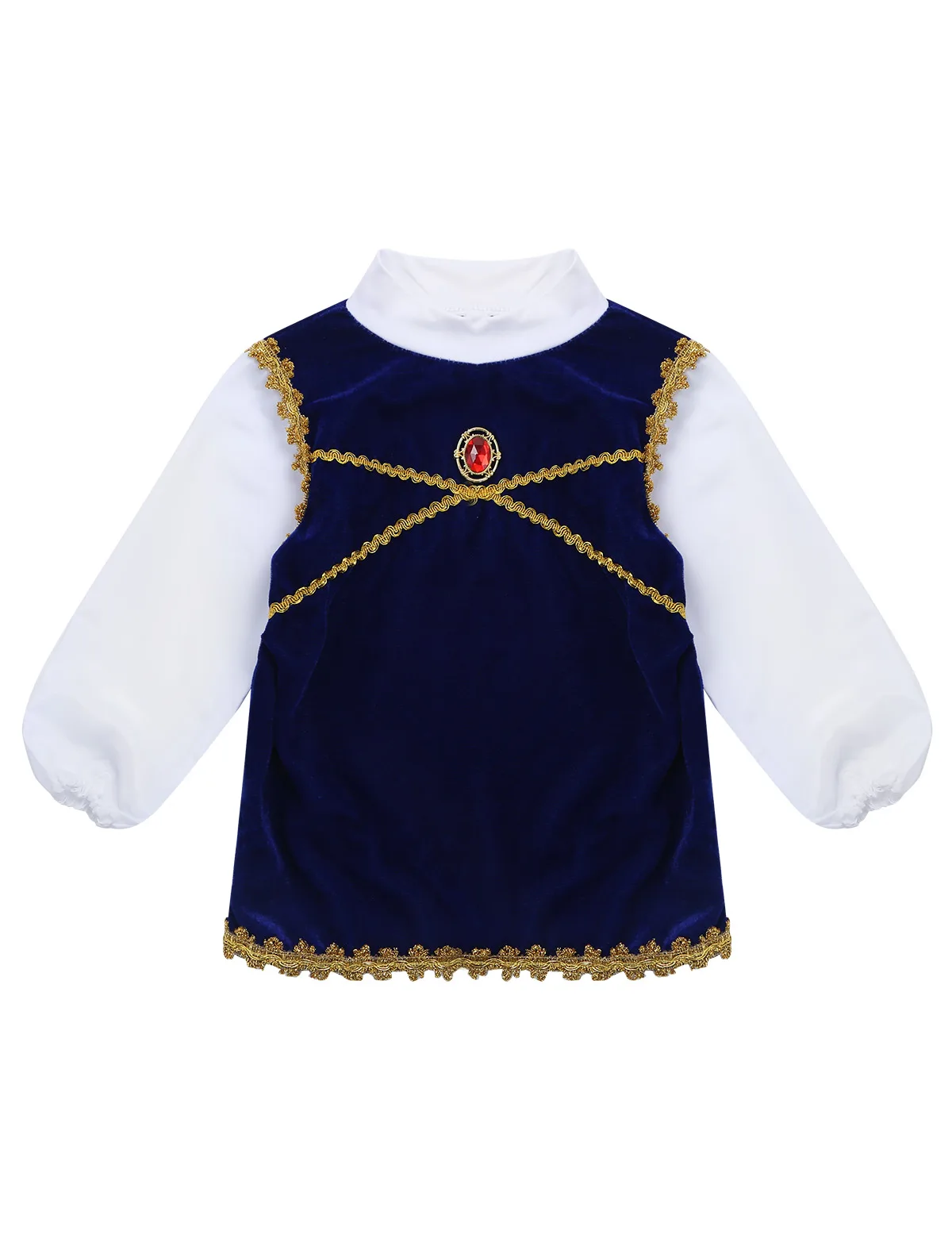 TiaoBug весна осень 7 шт. Детский мальчик средневековый принц костюм наряд наборы для