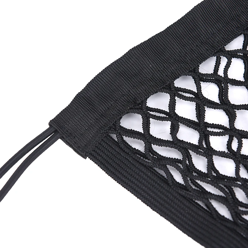 

New Car Organizer Seat Back Storage Elastic Car Mesh Net Bag Between Bags Luggage Holder Pocket for Auto Vehicle Car Styling
