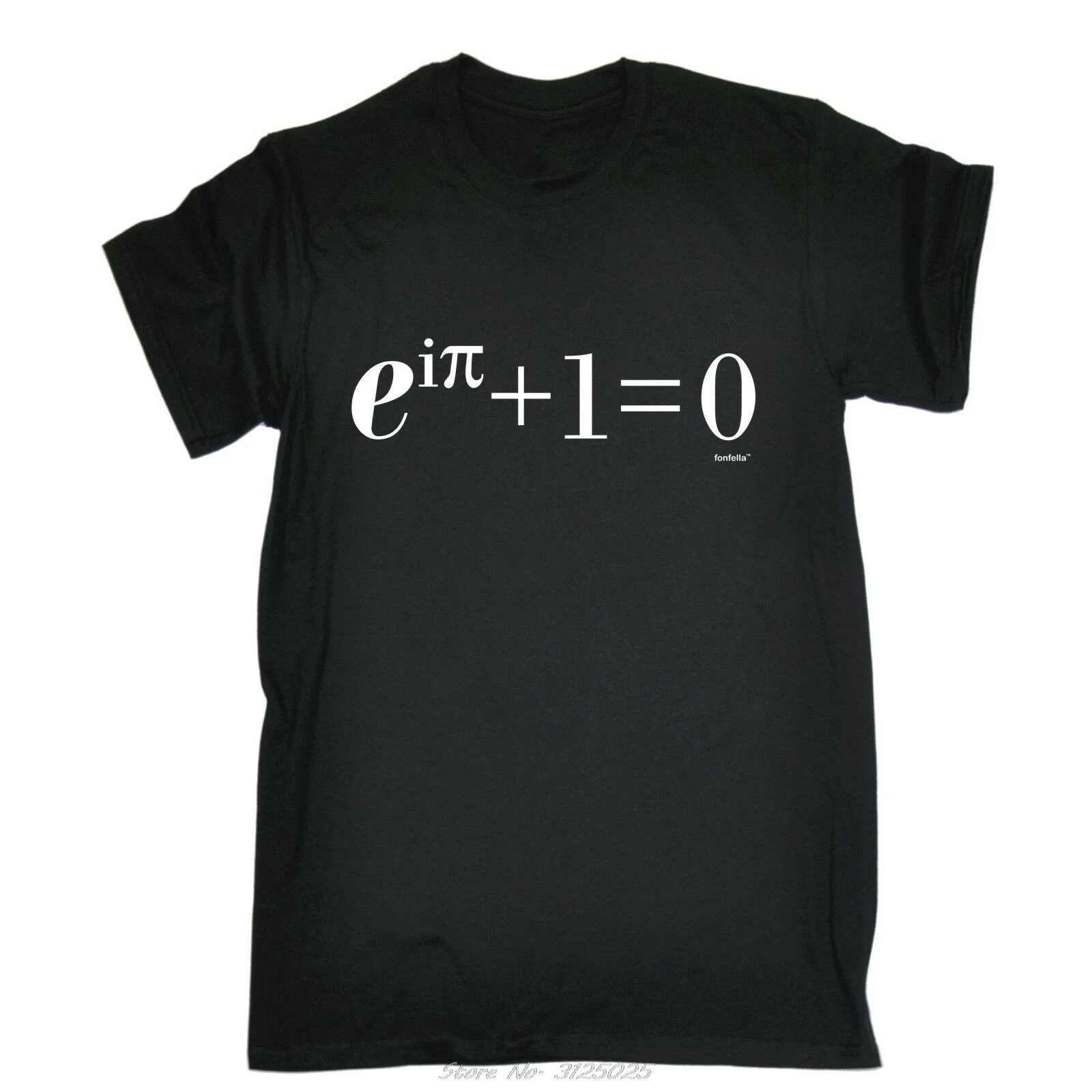 

Funny Euler Equation Maths T-Shirt College Geek Nerd Teacher Math Birthday Funny Gift Men Cotton Tees Streetwear