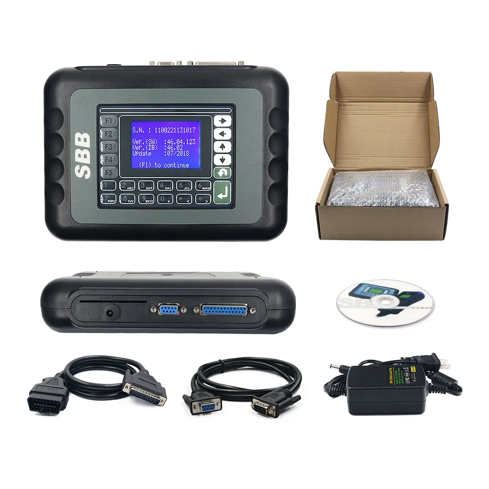 SBB Pro2 программатор ключей Pro 2 V48.88 V48.99 V46.02 + Mini Zedbull Auto Key Maker поддерживает автомобили
