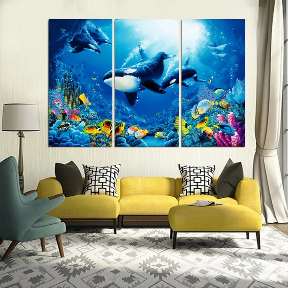 

3 Panel printed painting Canvas Wall Art Picture Home Decoration Living Room Canvas Modern painting LS816