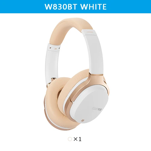 W830BT White EDIFIER W830BT Bluetooth v4.1 беспроводные наушники Bluetooth наушники aptX codec NFC tech с 95 часами воспроизведения - Цвет: W830BT White
