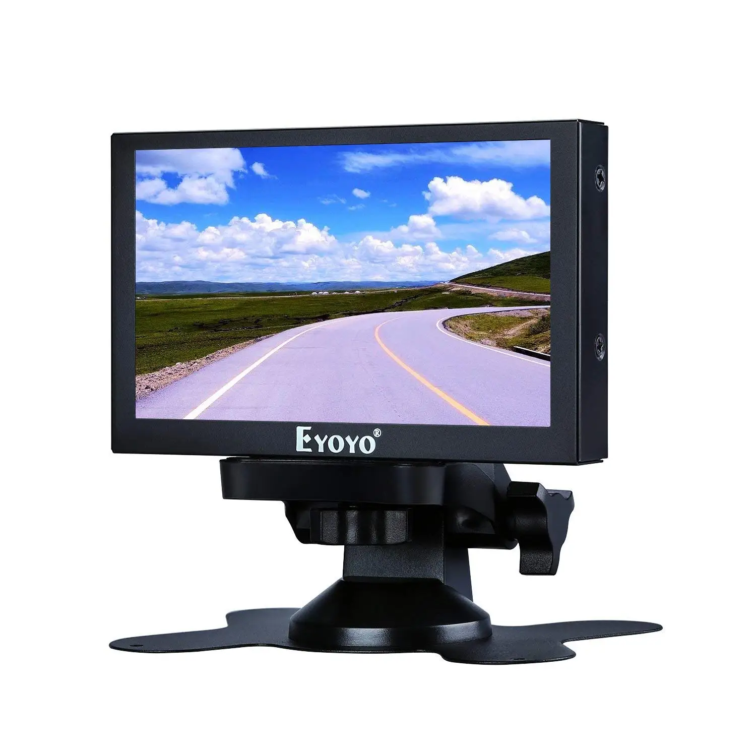 Eyoyo 5 дюймов мини HDMI монитор 800x480 Автомобильный дисплей заднего вида TFT ЖК-экран с BNC/VGA/AV/HDMI выход Встроенный динамик