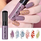 Лак для стемпинга ногтей для штамповочной пластины 2 функции печать лак точечный лак Ручка лак для ногтей Маникюрный шаблон