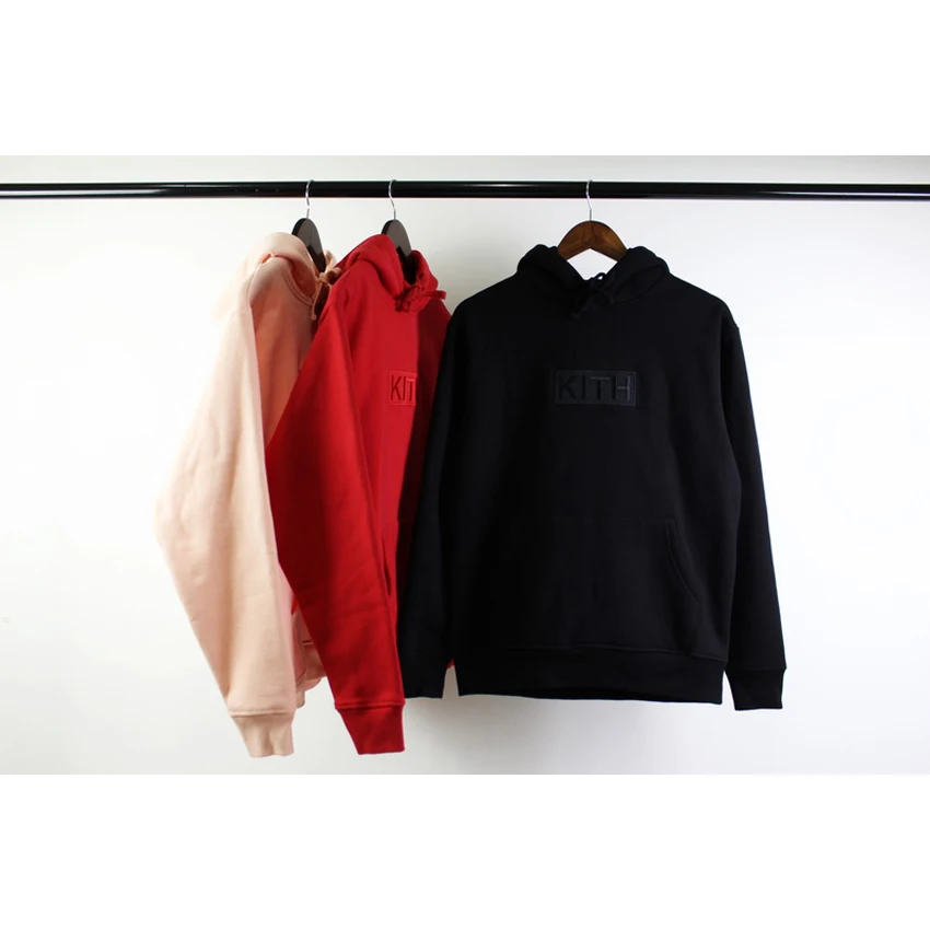 

Black KITH Colette Hoodie Women Men Clothing Embroidered Casual Best Quality Harajuku Sweatshirts Fashion JAPAN KITH Hoodies