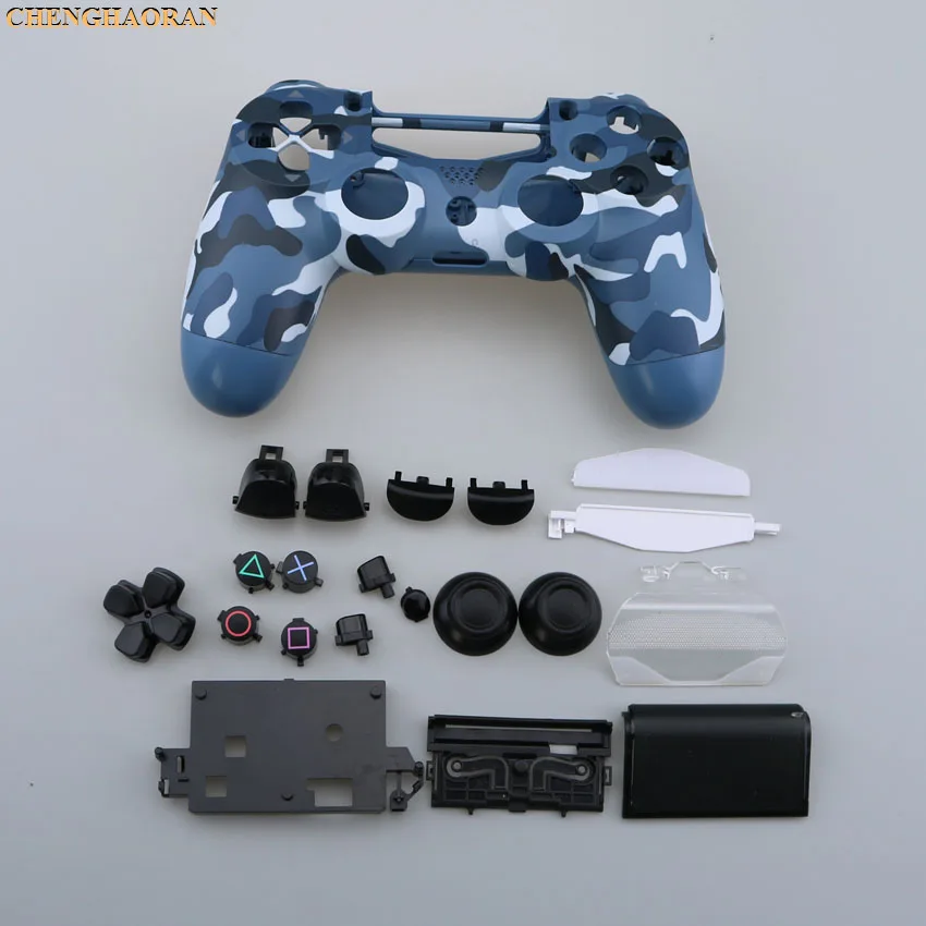 1SET Buttons kit Screwdriver Screws Plastic Matte Front Back Hard Upper Housing Shell Case for Sony PS4 Pro Controller JDS-040