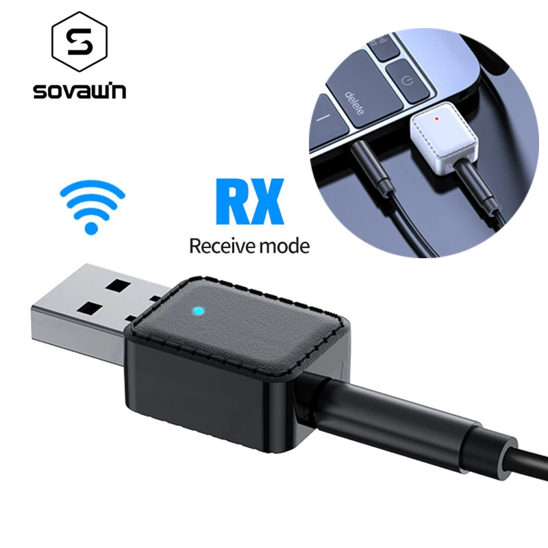 2 в 1 беспроводной USB Bluetooth 5 0 адаптер передатчик приемник аудио стерео 3 мм с