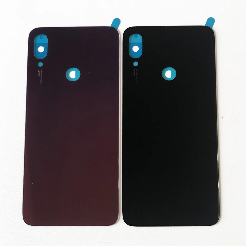 M& Sen для 6," Xiaomi Redmi Note 7, стеклянная задняя крышка для батареи, чехол для Redmi Note 7 Pro с клейкой наклейкой