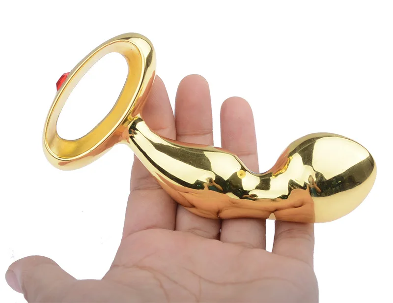 Ручка из нержавеющей стали Анальный расширитель металлическая пробка женский