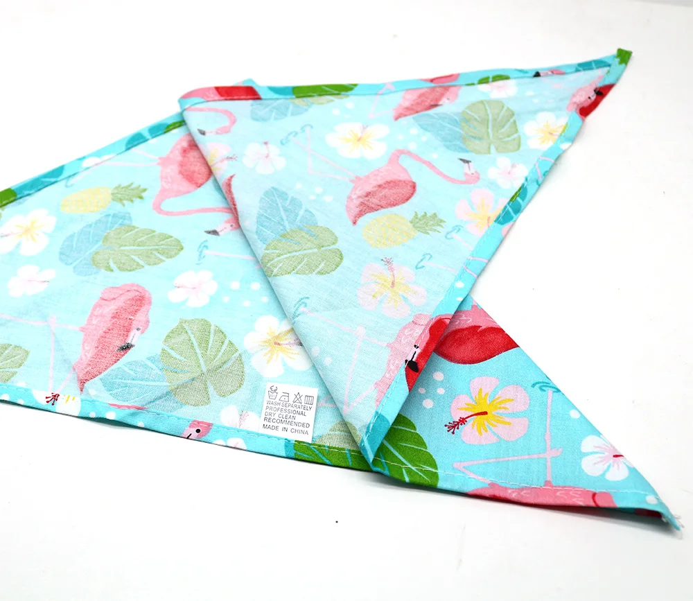 Летняя бандана для собак шарф маленьких банданы хлопковые регулируемые