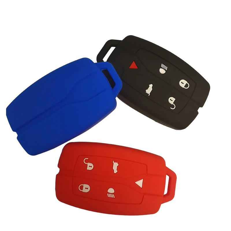 Силиконовый чехол для ключей Land Rover Freelander 2 Discovery Rand автомобильного ключа защитный