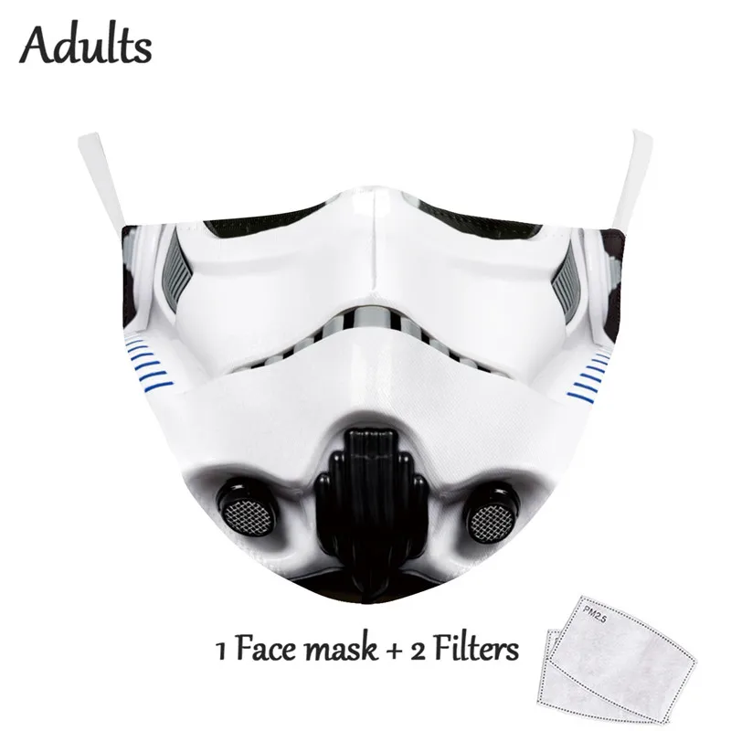 3D с 5 ти слойным фильтр взрослая Мода Защитная маска против пыли из дышащего