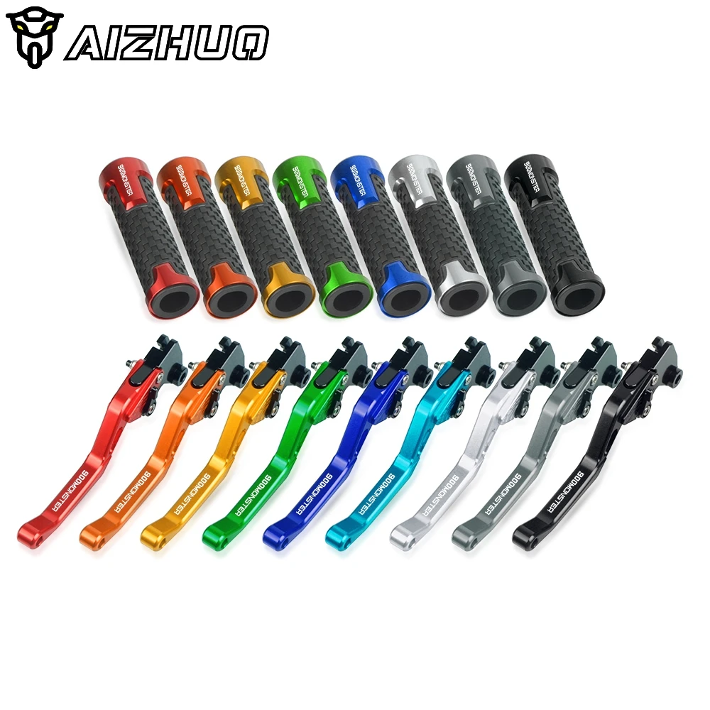 

Motorcycle CNC Aluminum FOR DUCATI M900 900Monster 2000 Brake Clutch Levers Handlebar Handle Hand Grips Handbrake Accessories