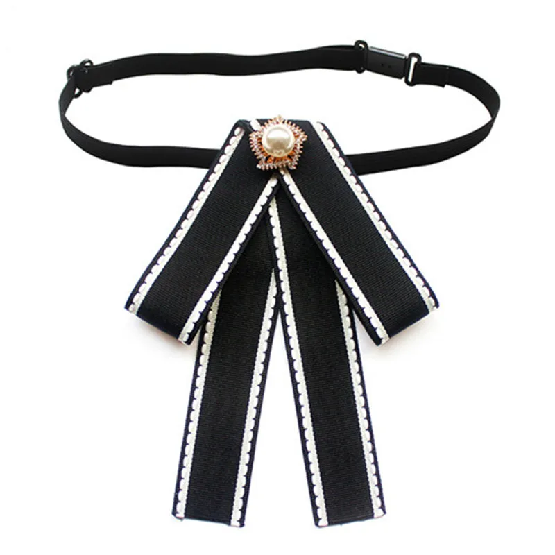 Новинка Цветочная униформа для девушек искусственная лента галстук бабочка