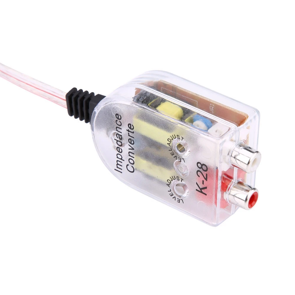 Универсальный RCA линейный выход автомобильная аудиосистема усилитель CD