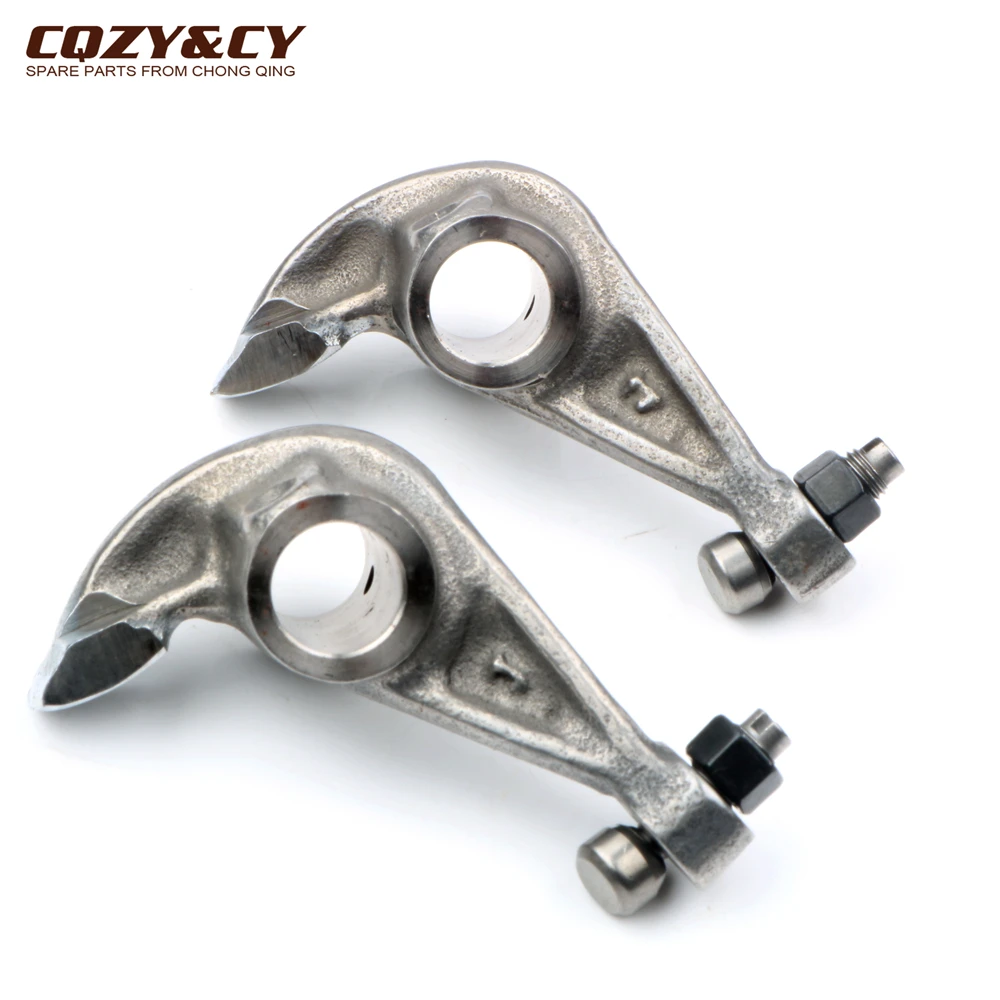 2PC Scooter high quality Rocker arm for Piaggio FLY 125 150 1998-2005 4T 484709 830453 8304535 AP8540086 8444895 Engine parts | Автомобили